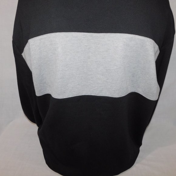 NKLS Mens XL Black Gray Crewneck Sweatshirt - Picture 11 of 11